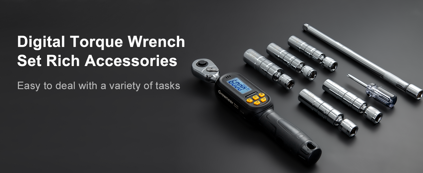 3 8 inch digital torque wrench 3–60 Nm6