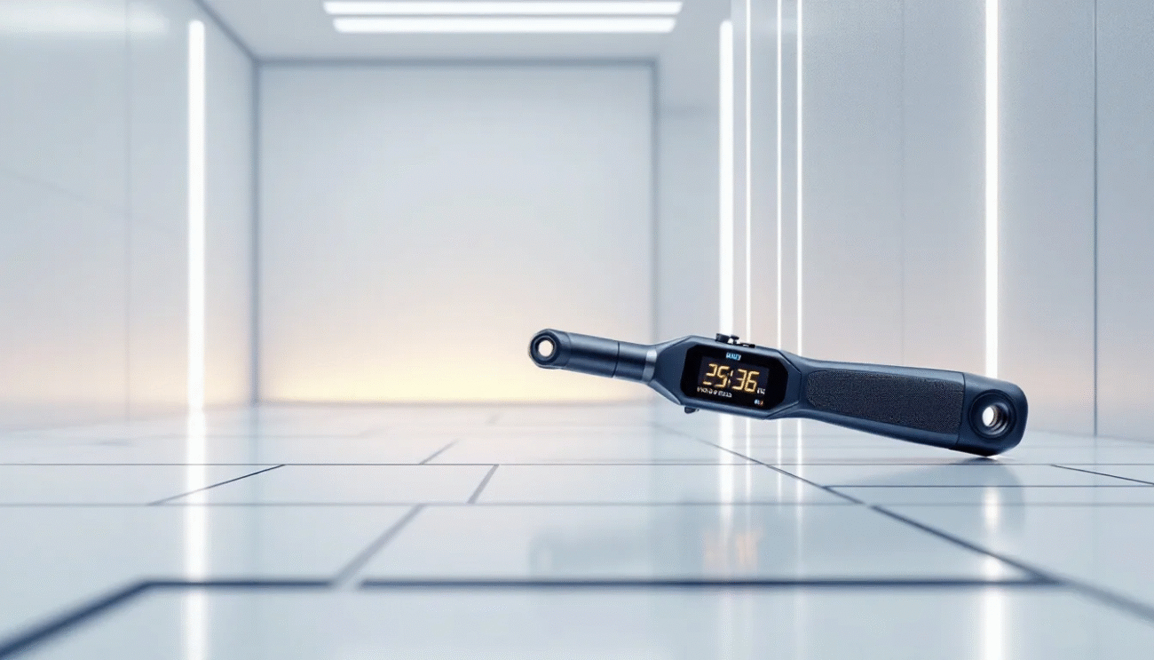 A step-by-step guide on how to use a digital torque wrench.