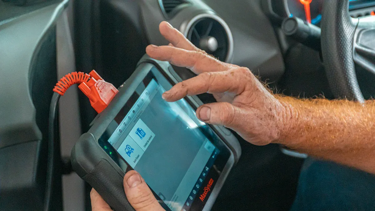 Digital wrench makes fixing cars super easy