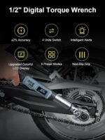 Digital Torque Wrench 1/2" Drive 10–200 Nm | LED+Buzzer - Image 3