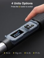 Digital Torque Wrench 1/2" Drive 10–200 Nm | LED+Buzzer - Image 5