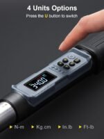 Digital Torque Wrench 1/2" Drive 17–340 Nm | LED+Buzzer - Image 5