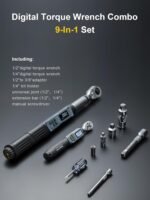 Digital Torque Wrench Combo 1/4" 1.5–30Nm + 1/2" 10–200Nm - Image 7