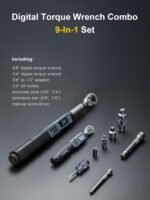 Digital Torque Wrench Combo 1/4" 1.5–30Nm + 3/8" 6.8–135Nm - Image 8