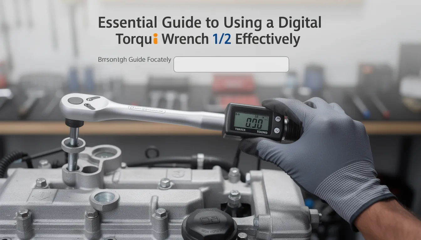 Essential Guide to Using a Digital Torque Wrench 1 2 Effectively | Apex ...