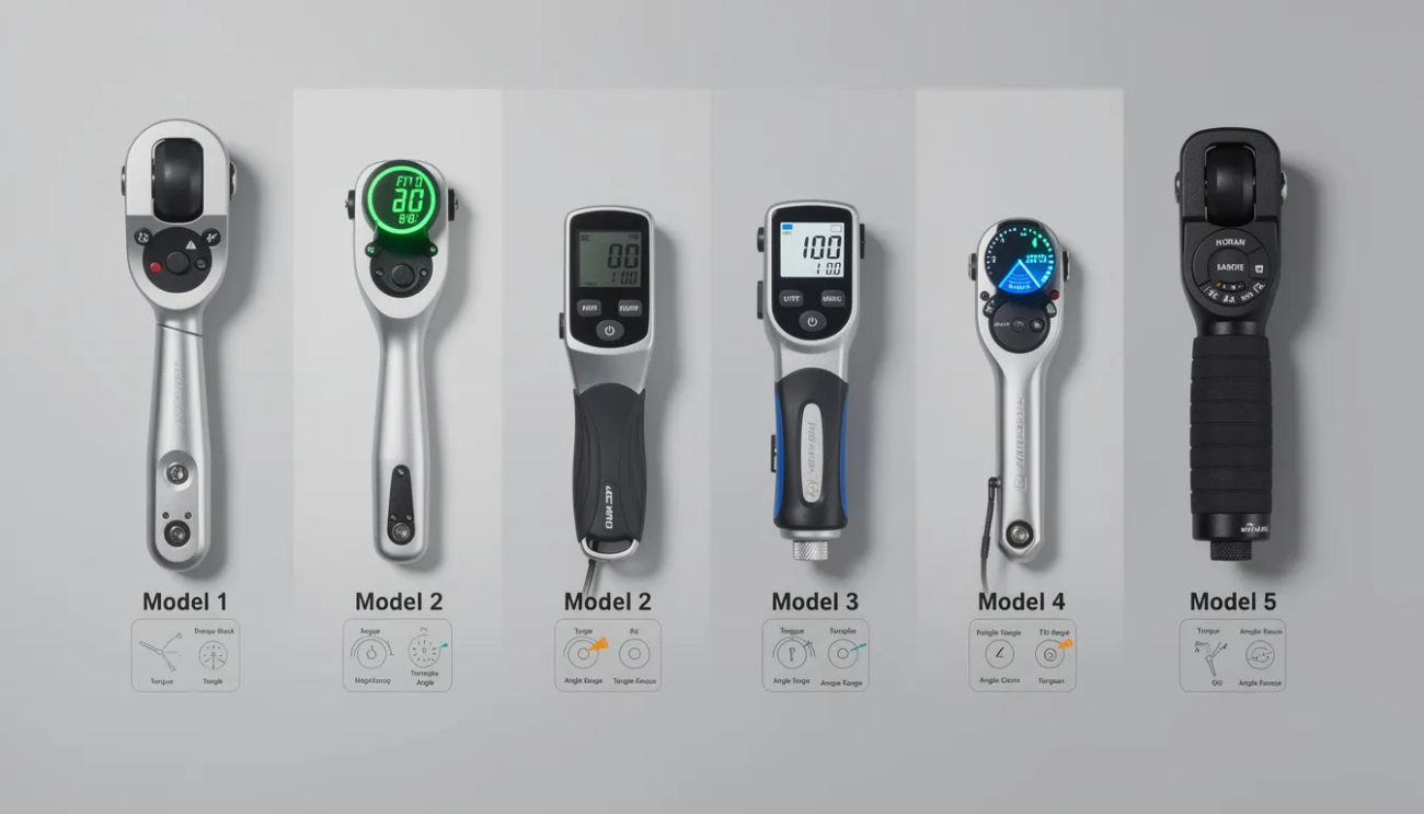 Top 5 Best Electronic Torque Wrench with Angle for Precision Work